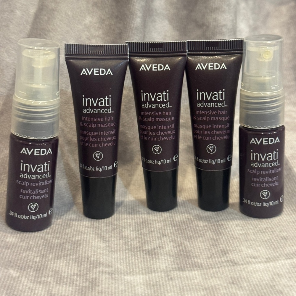 AVEDA‎ Invati advanced Travel Bottles scalp, Revitalizer and mask Lot - Picture 3 of 3